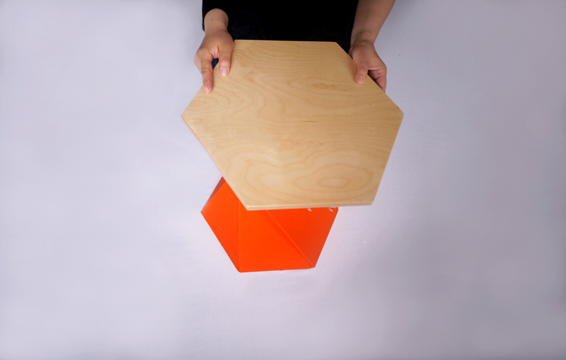 Illustration for article titled Magnetic Origami Tables Shouldn’t Make Sense But They’re Perfect